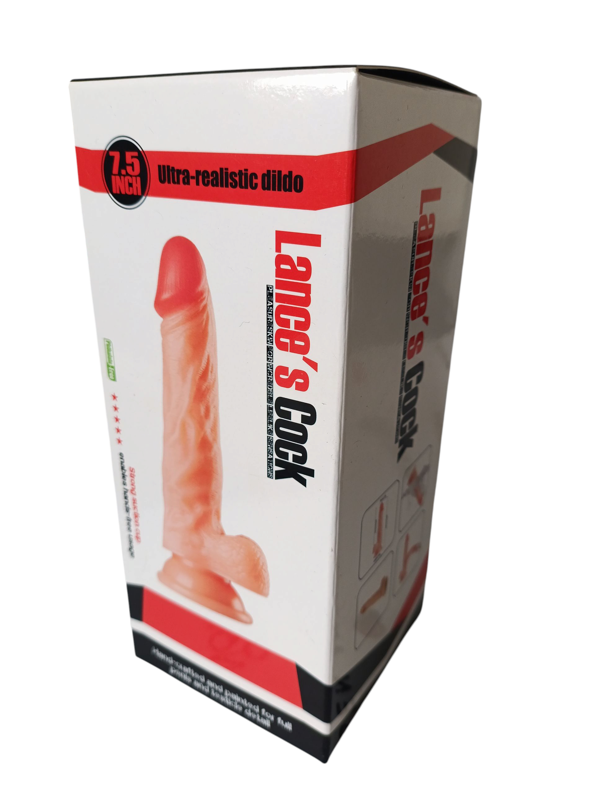 Lance's Cock Dildo Ultra Realistico 7.5" (Largo 19,5cm)