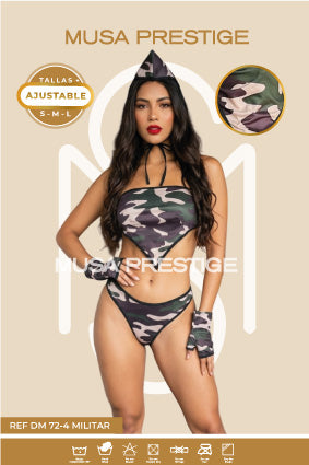 Disfraz Militar DMM72-4