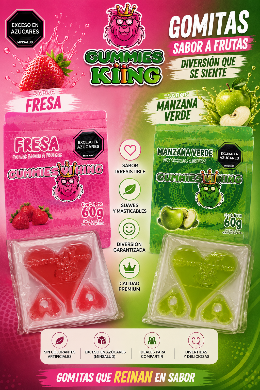 Panty Comestible 3 Sabores Disponibles