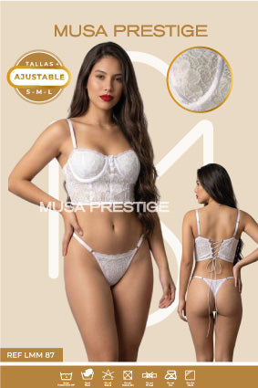 Lencería LMM 87 BLANCO