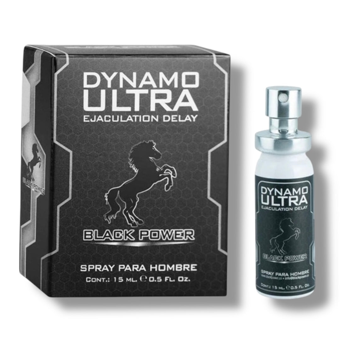 Retardante Dynamo Ultra Spray x 15 Ml Black Power Sen Intimo