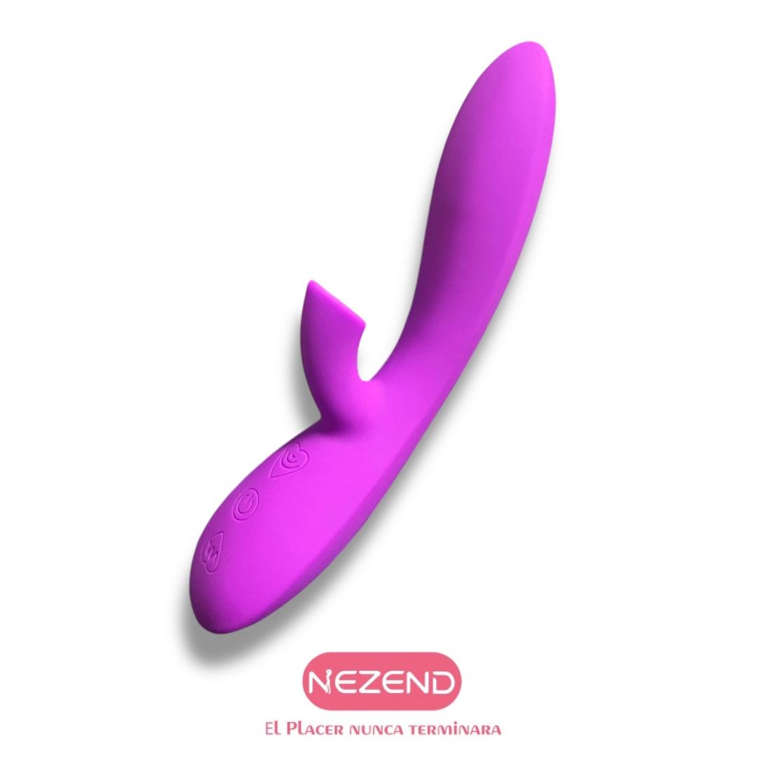 Vibrador Succionador Moncy Rod 602 Largo Total: 21cm