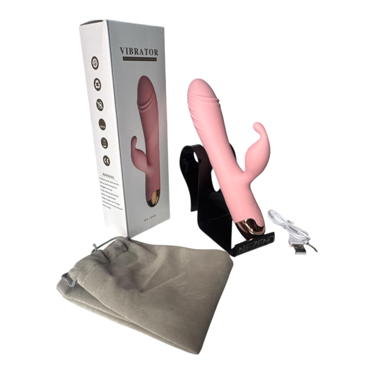 VIBRADOR RABBIT ROTA 360 GOLDEN